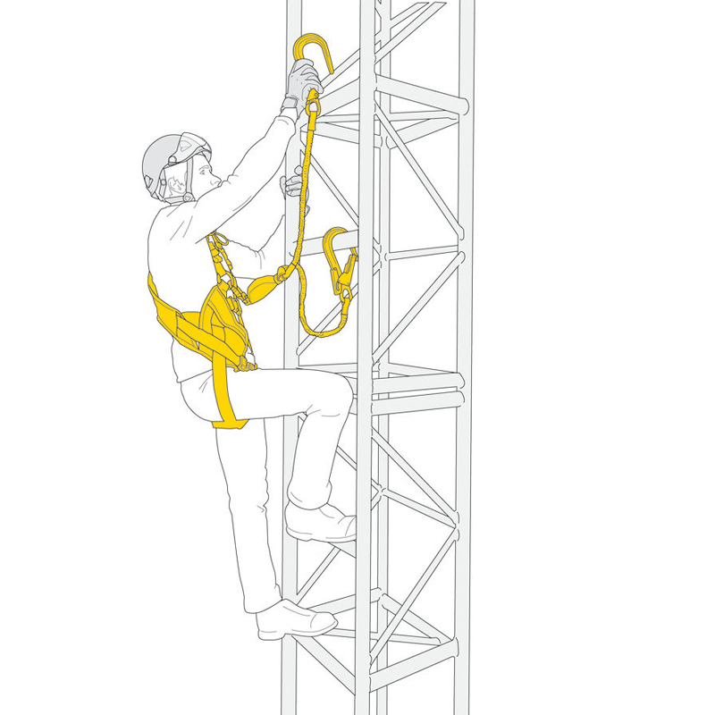 Petzl Absorbica-Y Fall Arrest Kit antichute