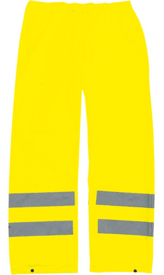 Rainflex Reflex Pantalon de sécurité léger pour la pluie jaune vif