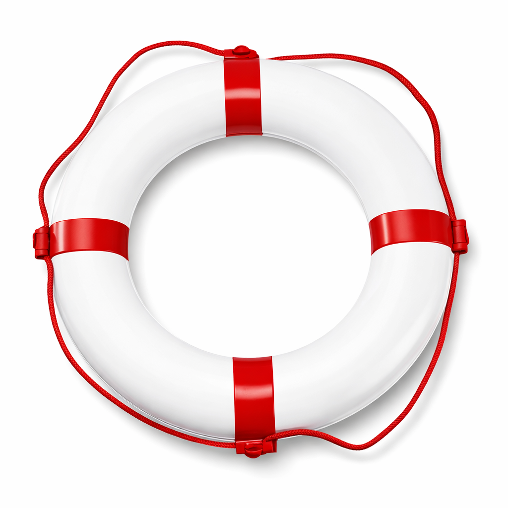 Trem Orca Rettungsring Ø 57 cm