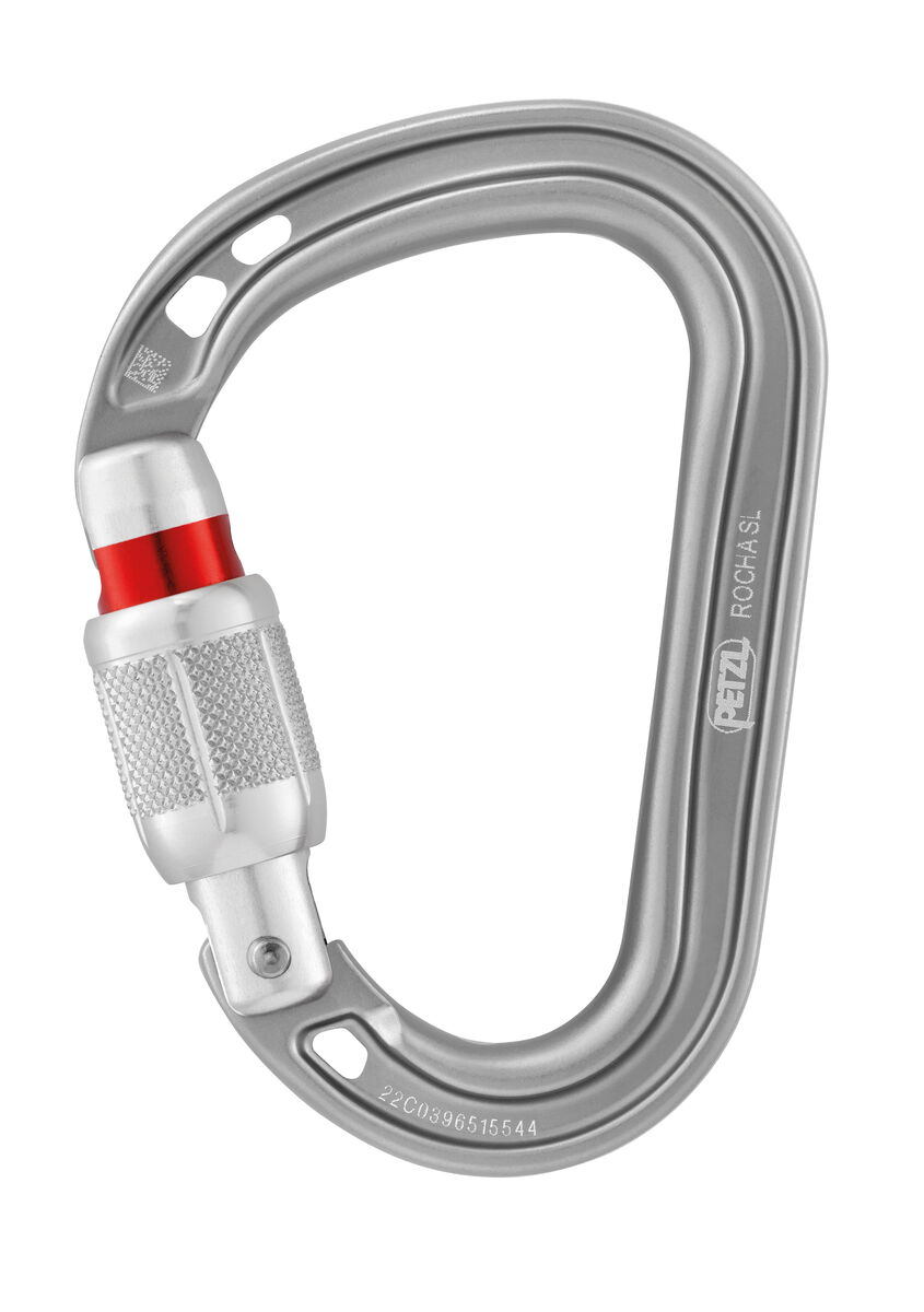 Petzl Rocha Mousqueton SL gris Petzl Rocha Mousqueton SL gris