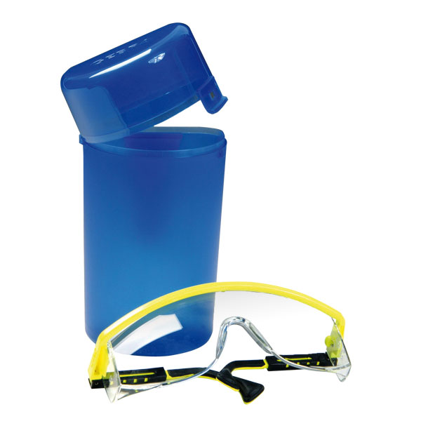 Lunettes SECU boîte bleue pour lunettes
