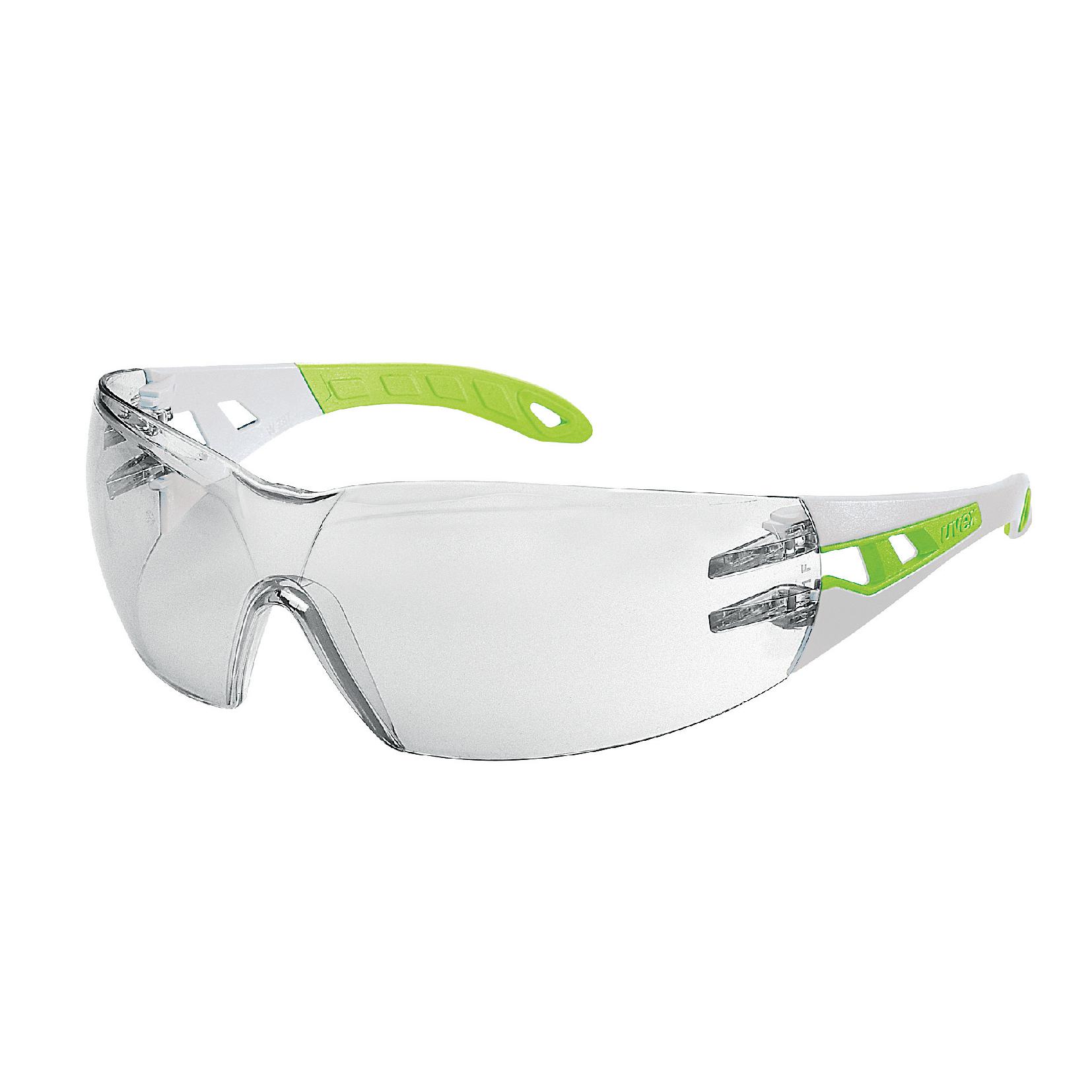 Uvex Pheos S lunettes à branches blanc/vert