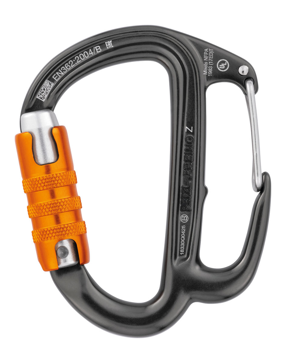 Petzl Mousqueton avec ergot de freinage Petzl Mousqueton avec ergot de freinage