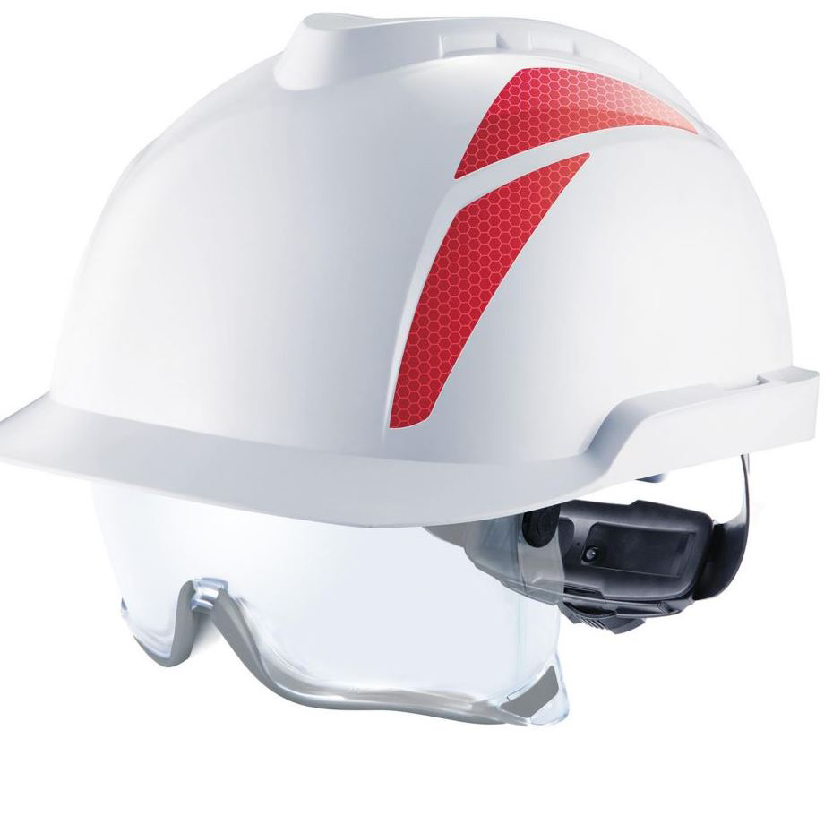 Protection des yeux lunettes de rechange incolores à casque de protection V-Gard 900/930