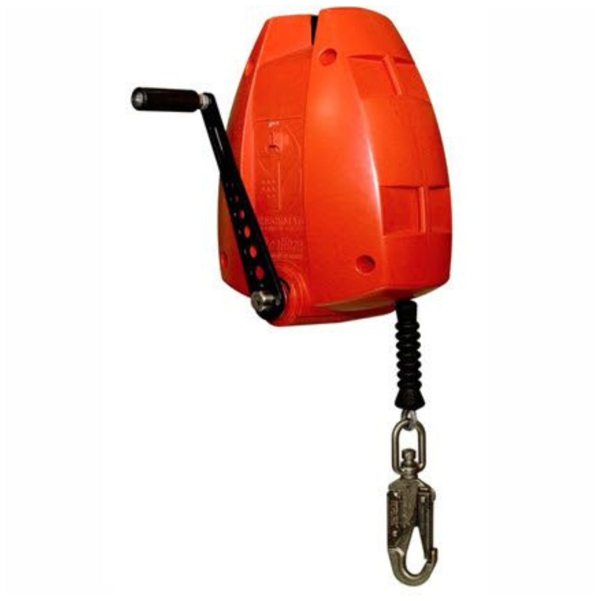 Checkmate FABXLR Antichute à rappel automatique avec manivelle, câble en acier