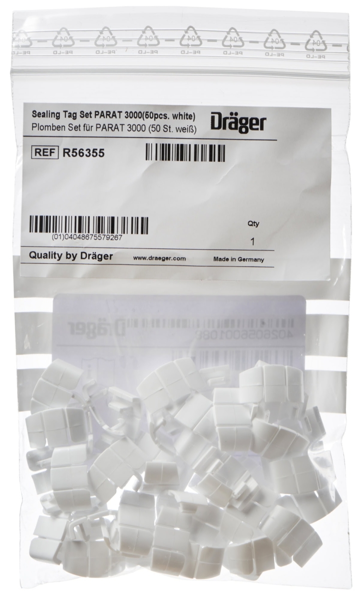 Dräger Parat 3000 Scellés de sécurité 