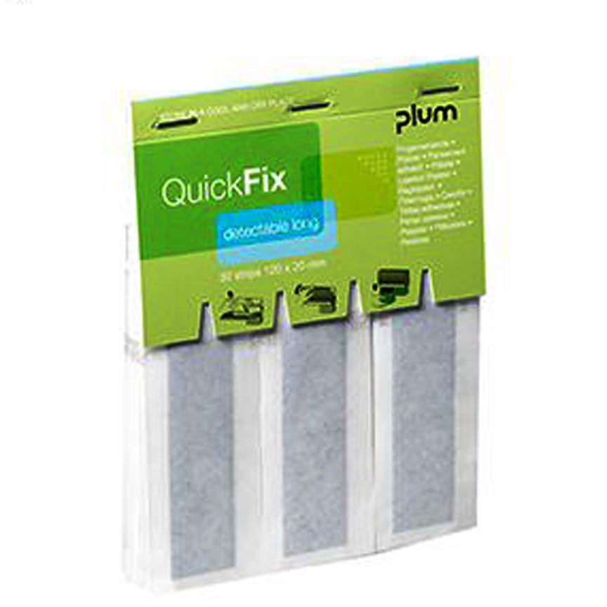 QuickFix Detectable Long Nachfüllung 30 Stück Pflaster