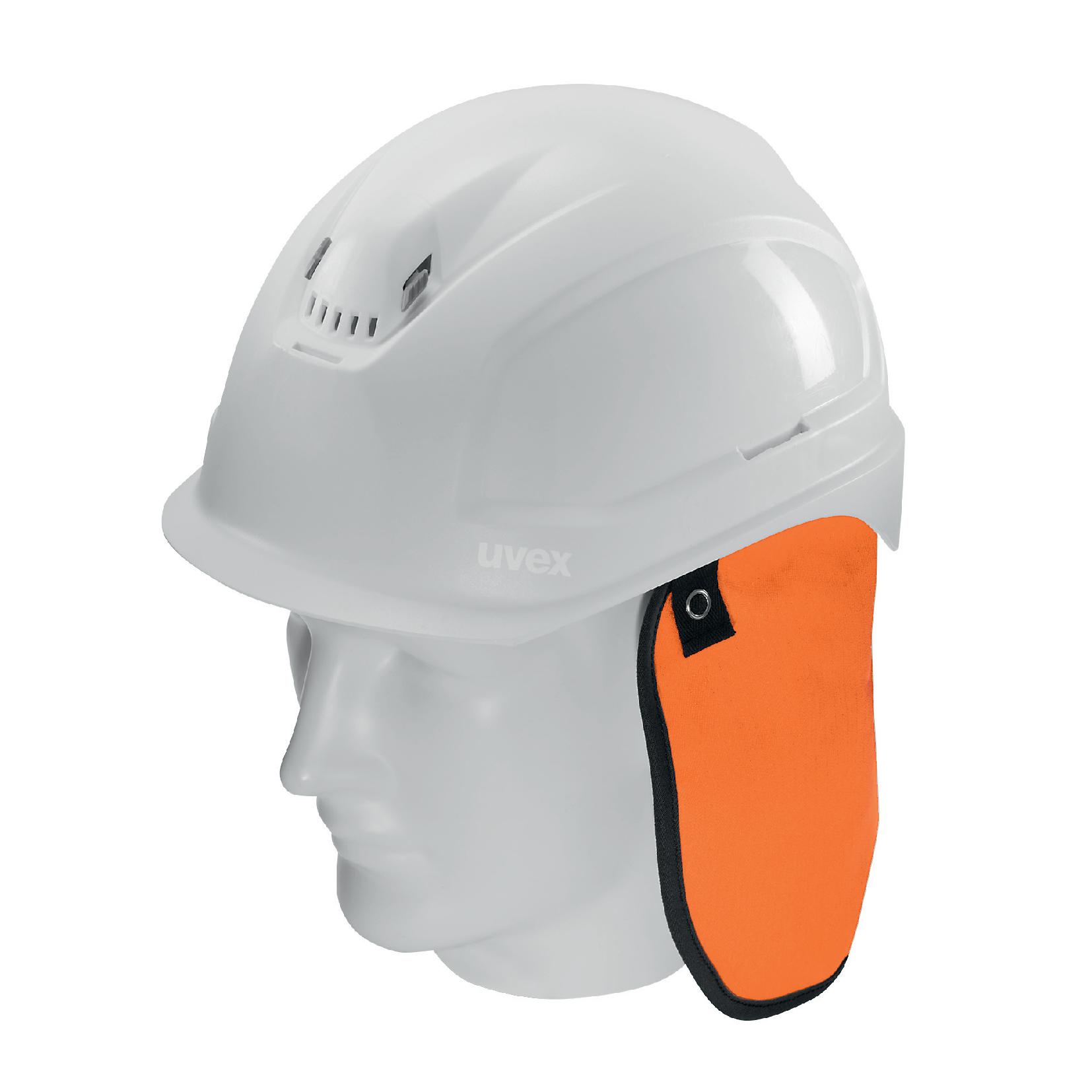 Uvex Nackenschutz für Helm orange