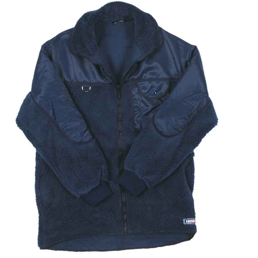 Veste de travail en fourrure de fibres polaire FRISKY AQUA bleu foncé Gr.M Veste de travail en fourrure de fibres polaire FRISKY AQUA bleu foncé Gr.M