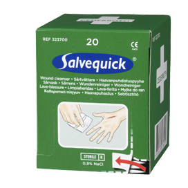 Salvequick Wundreiniger 20 Stk.