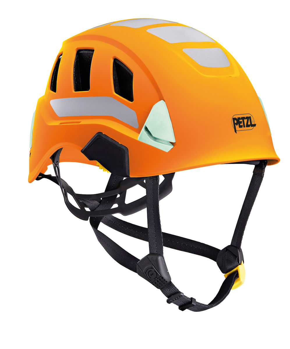 Petzl Strato Vent Hi-Viz casque haute visibilité orange Petzl Strato Vent Hi-Viz casque haute visibilité orange