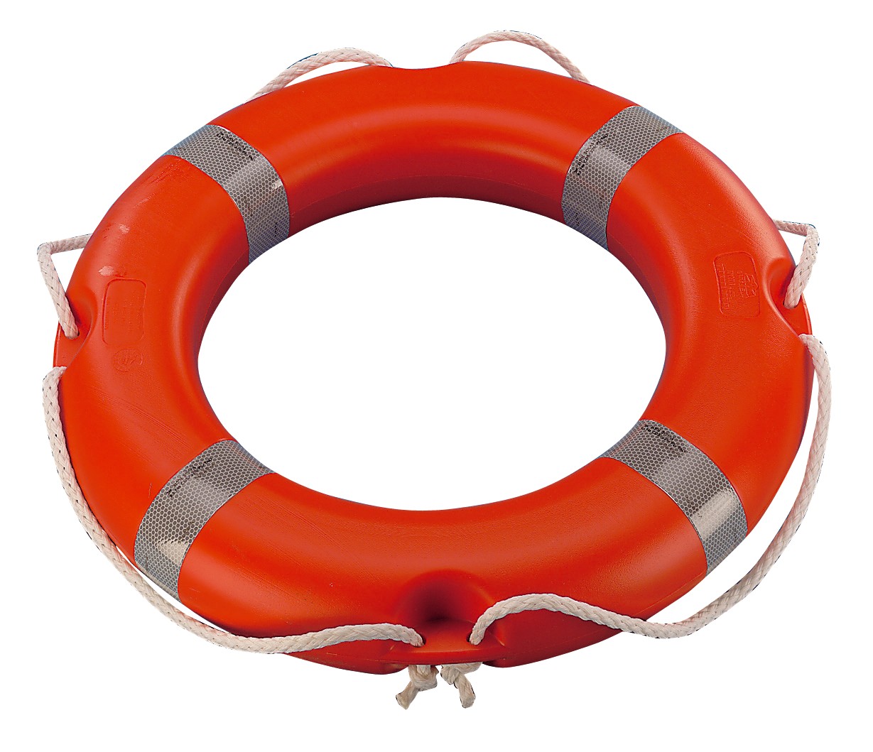 Oranger Rettungsring   ø 60cm 10cm dick Auftrieb: 13.5 kg