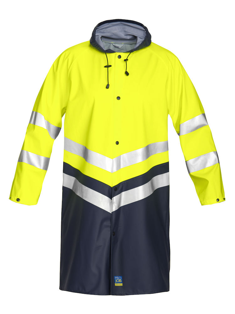 6403 PARKA IMPERMÉABLE EN ISO 20471 CLASSE 3 jaune Gr.XXXL 6403 PARKA IMPERMÉABLE EN ISO 20471 CLASSE 3 jaune Gr.XXXL