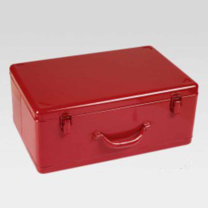 Mallette métallique rouge Mallette métallique rouge