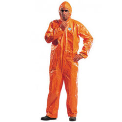 Tychem F Typ 3/4/5/6, taille M orange