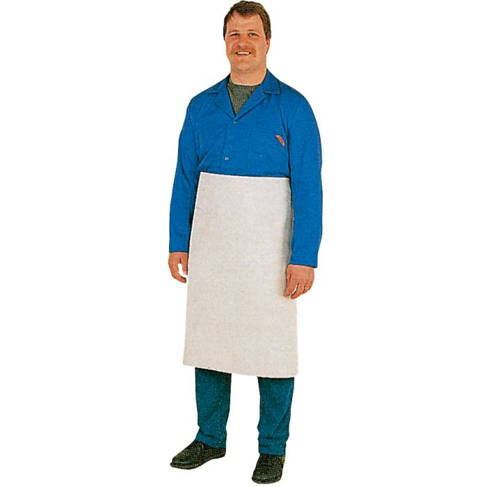 Resista Demi-tablier de travail en cuir croûte de bovin  Resista Demi-tablier de travail en cuir croûte de bovin