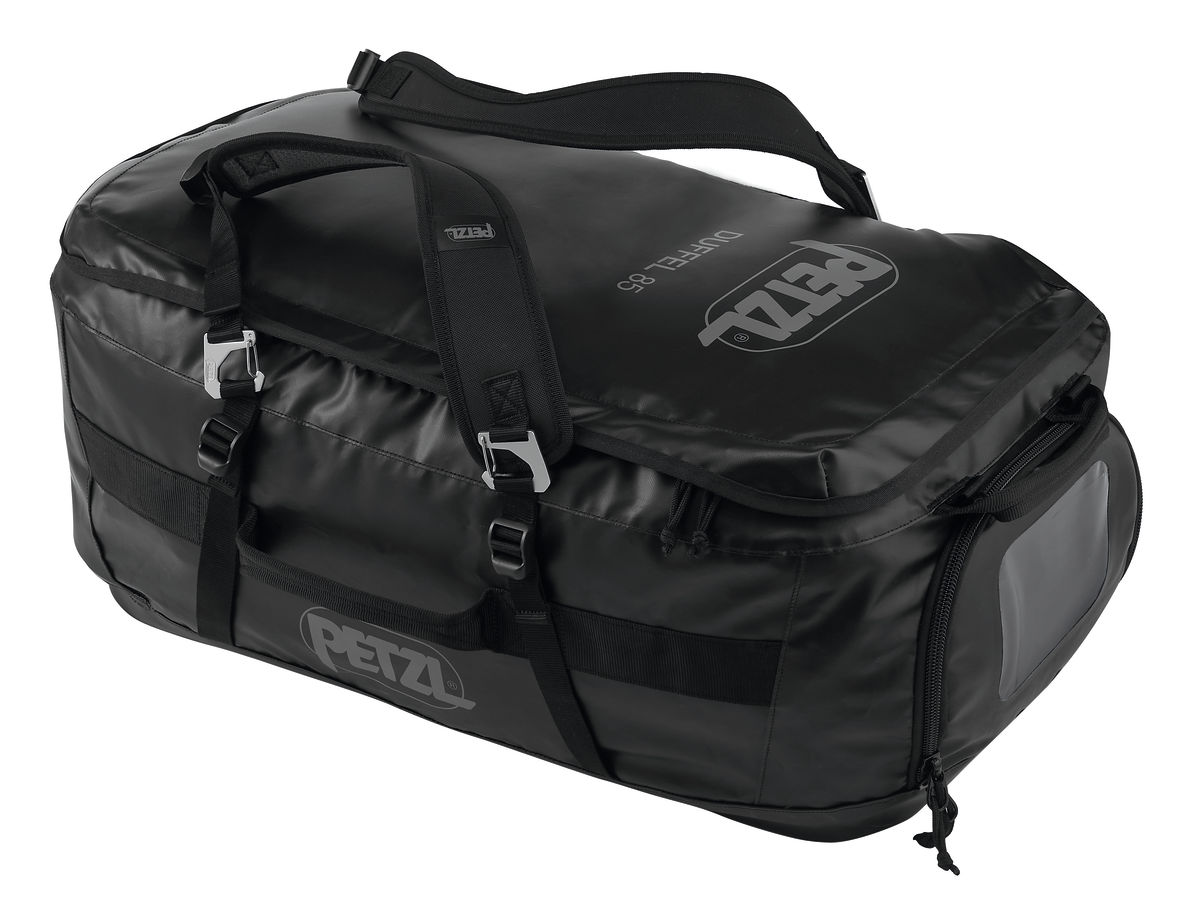 Petzl Duffel 85 Sac de transport noir Petzl Duffel 85 Sac de transport noir