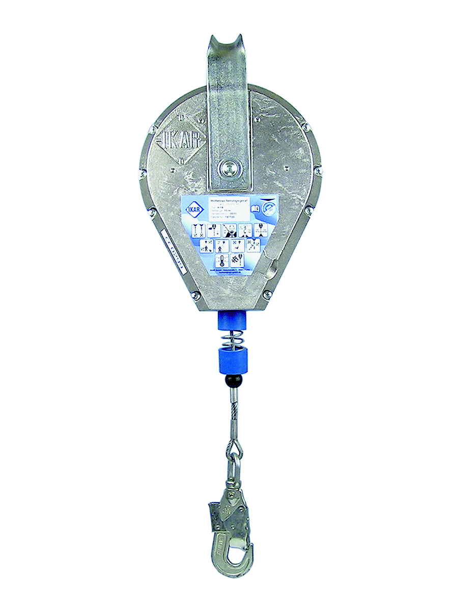 Antichutes à rappel automatique en aluminium avec câble 33m