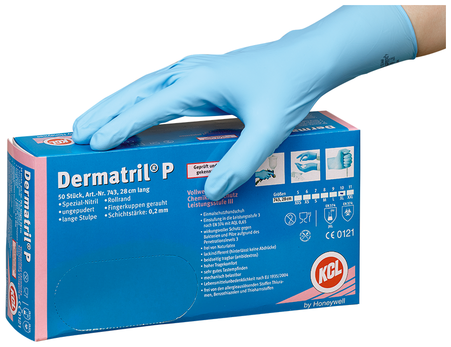 KCL DERMATRIL P 743 Gants à usage unique KCL DERMATRIL P 743 Gants à usage unique