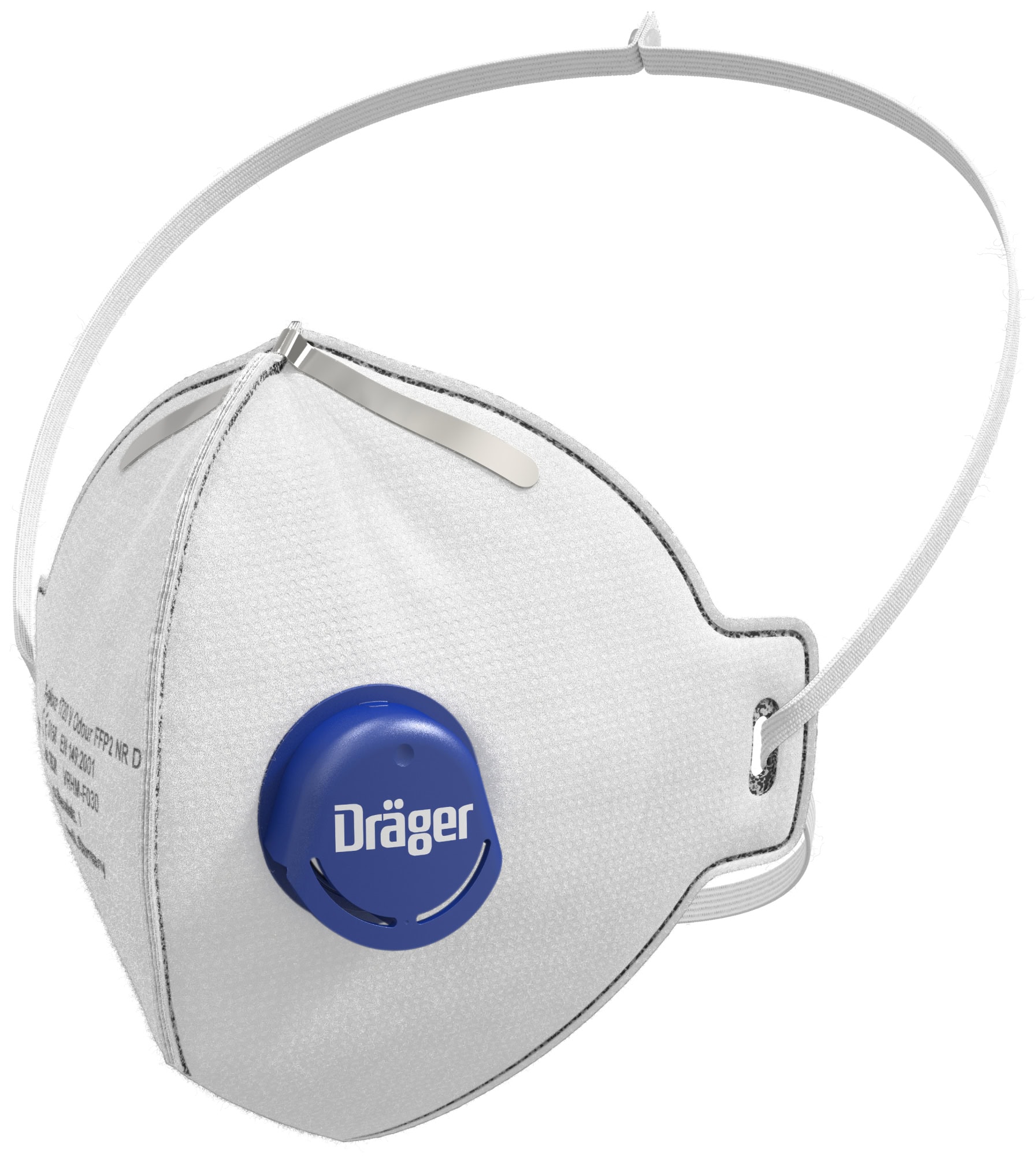 Dräger X-plore 1720 V Odour FFP2 NR D Masque de protection respiratoire avec valve Dräger X-plore 1720 V Odour FFP2 NR D Masque de protection respiratoire avec valve