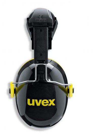 Coquilles anti-bruit de casque uvex K2H , SNR 32dB