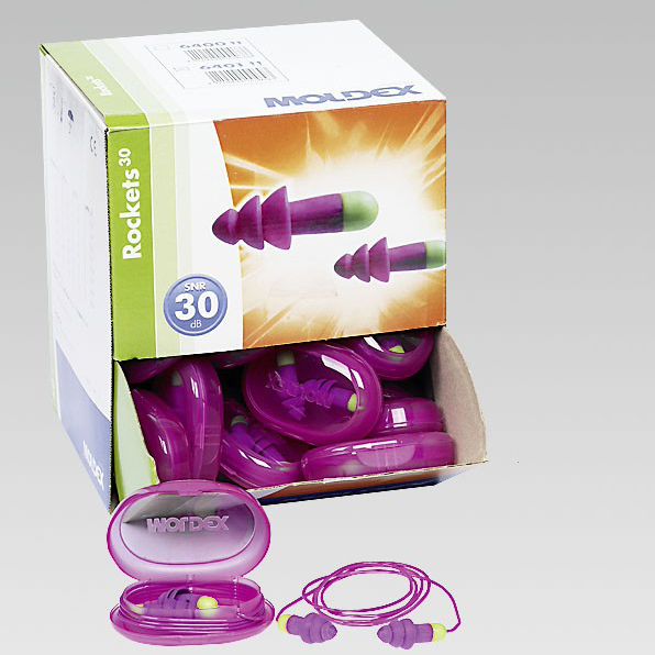 Bouchons d'oreille avec cordon ROCKETS CORD 6401 EN 352