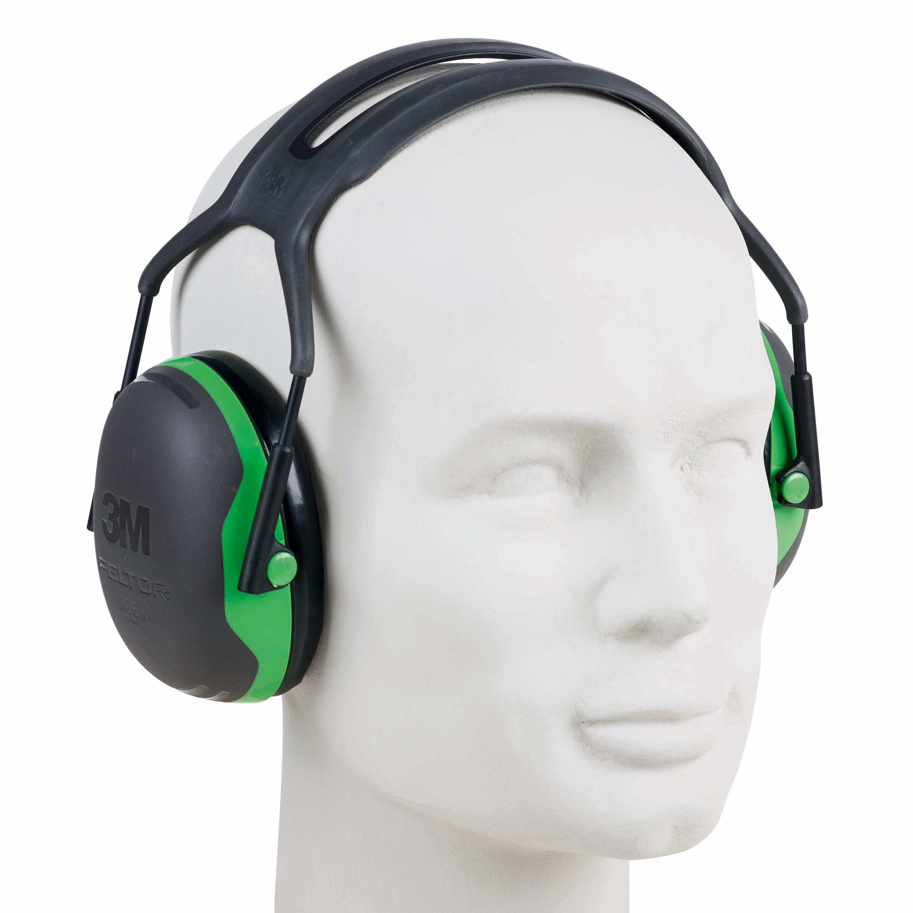 Coquilles anti-bruit de tête 3M PELTOR X1 A SNR 27 dB