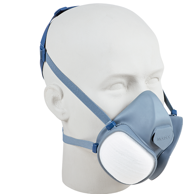 Demi-masque de protection COMPACT Filterklasse ABEK1P3
