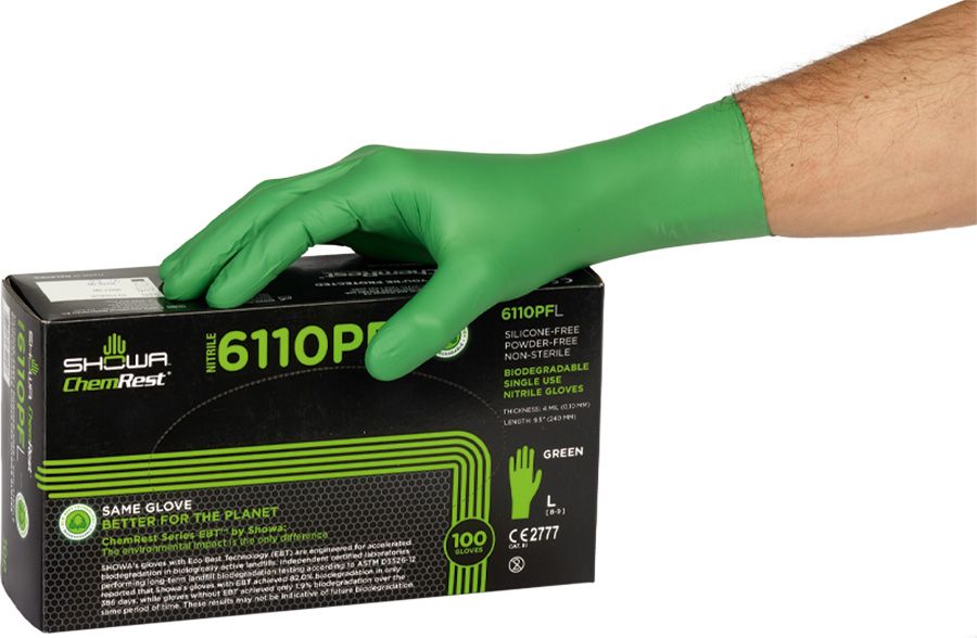 Showa 6110PF Gants à usage unique Showa 6110PF Gants à usage unique
