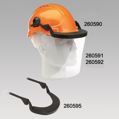 Leichte Helm-Gesichtsschutzhalterung SAFE 2