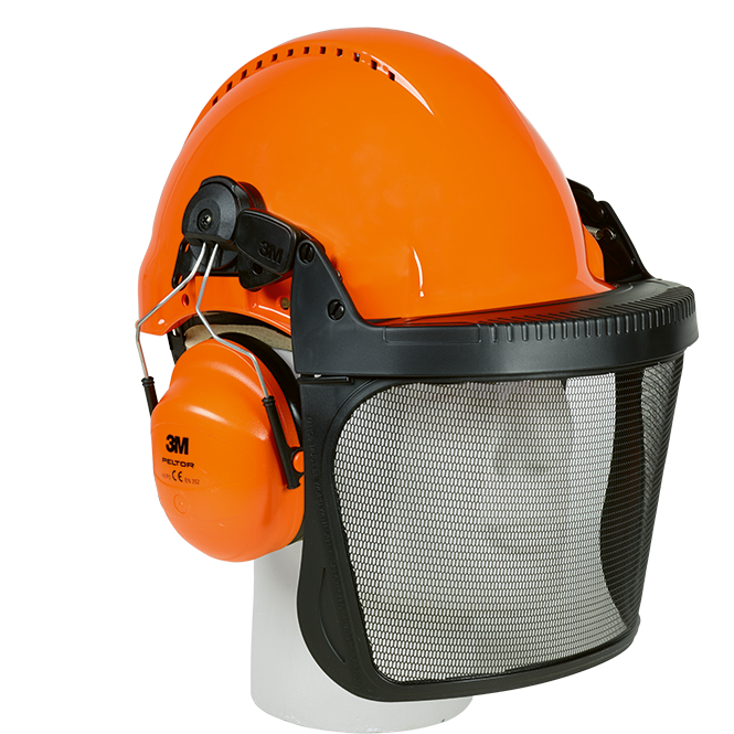 3M COMB. DE CASQUE PROTECT. FORESTIER G3000