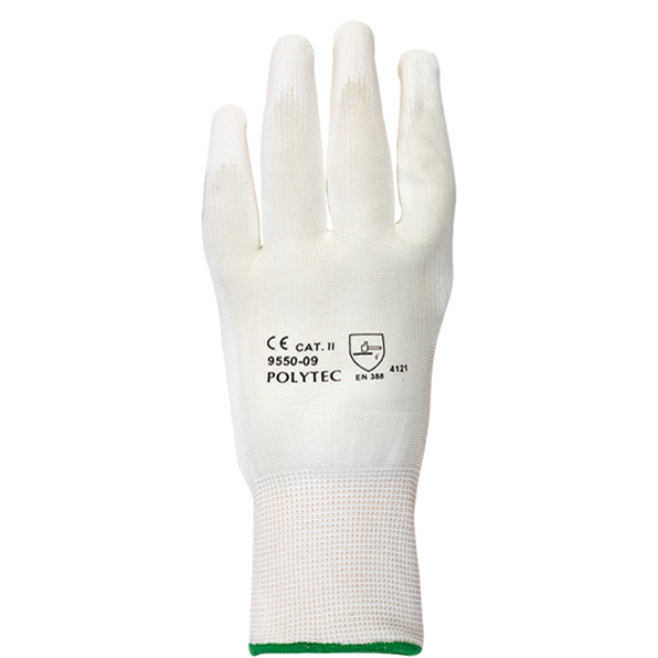Gants de protection POLYTEC blanc Gr. 7  10 paires
