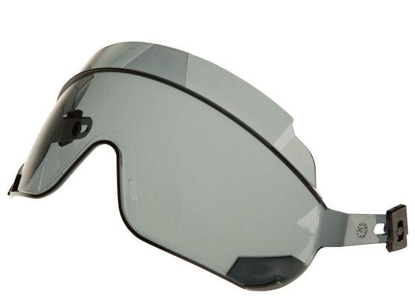 Pièces de lunettes de Kara Casques, teintée (protection solaire)