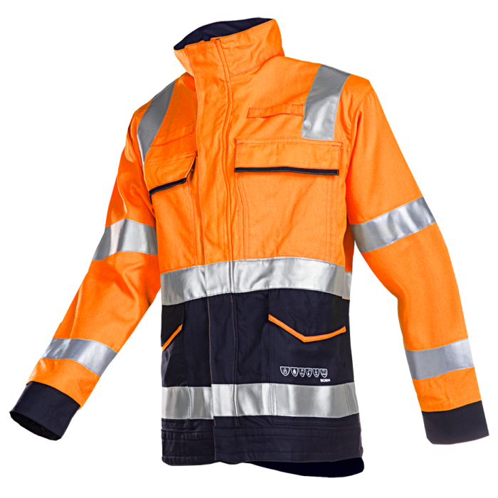 Sioen Larrau Veste de sécurité avec protection contre les arcs électriques 