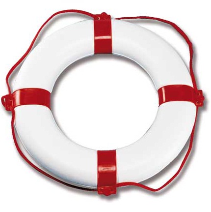 Rettungsringe CORALLO rot  Durchmesser 65cm