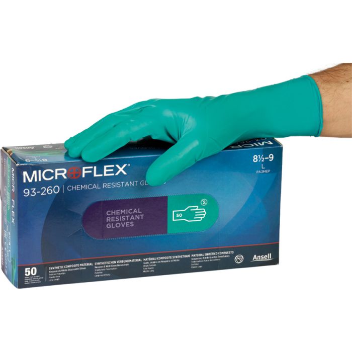 Ansell Microflex 93-260 Gants jetables pour la chimie