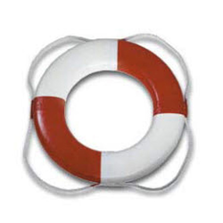 Bouées de sauvetage HAMBURG 75 x 44 rouge/blanc