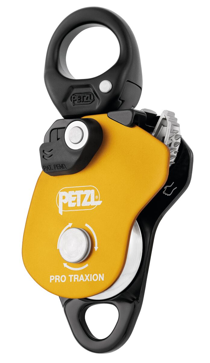 Petzl Pro Traxion Poulie-bloqueur imperdable