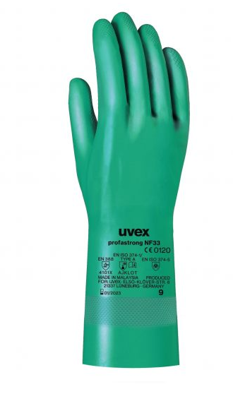 Chemikalienschutzhandschuh uvex profastrong NF33  Gr. 7