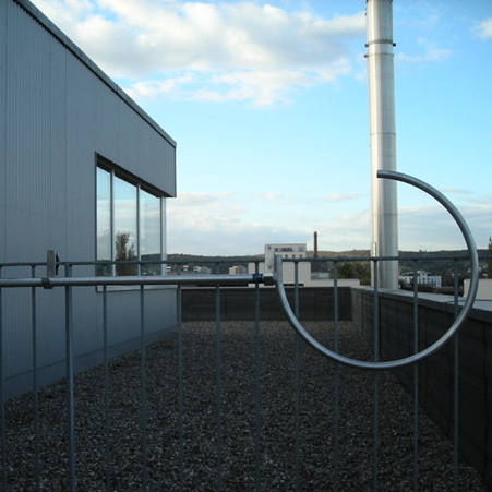 Rettungsstangen Geländer-Halterung