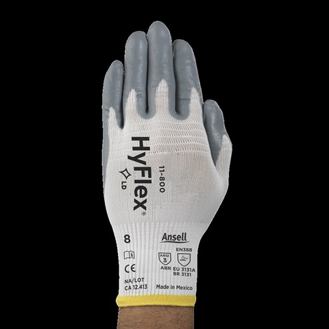 Antistatische Schutzhandschuhe HYFLEX 11-800  Gr. 8  6 Paare