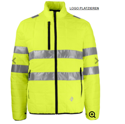 VESTE LÉGÈRE MATELASSEE - ZIP EN ISO 20471 CLASSE 3 Gr. XXL VESTE LÉGÈRE MATELASSEE - ZIP EN ISO 20471 CLASSE 3 Gr. XXL