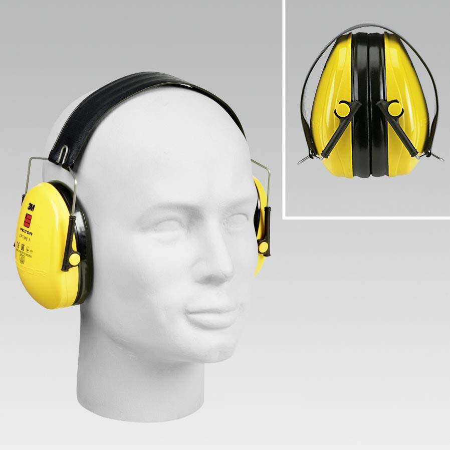 Casque anti-bruit pliable 3M OPTIME I F 27 dB