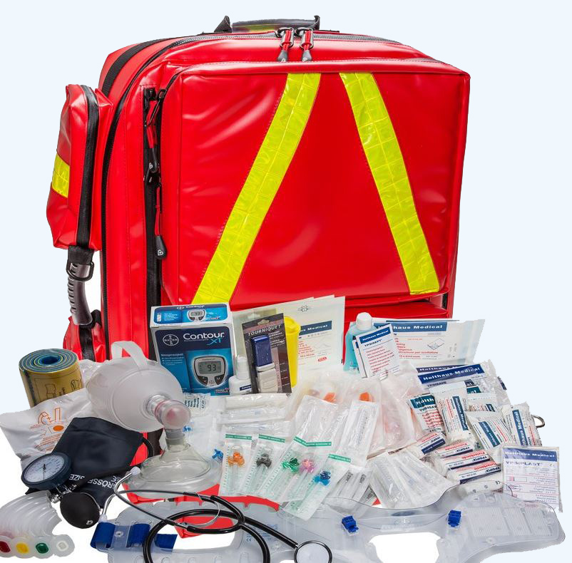 Notfallrucksack XL mit Füllung MBS Professional Responder EN 13160 AUSLAUFMODELL !!