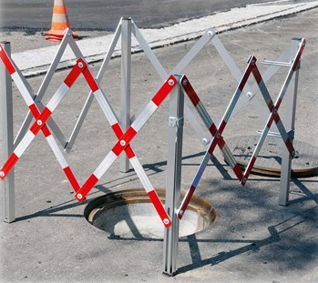 Barrage rapide en aluminium 120 x 180 cm de large