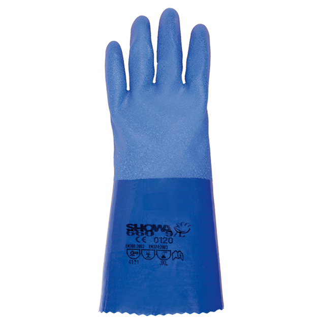 Chemiechutz Handschuh SHOWA 660 Gr. 11/XXL  10 Paa