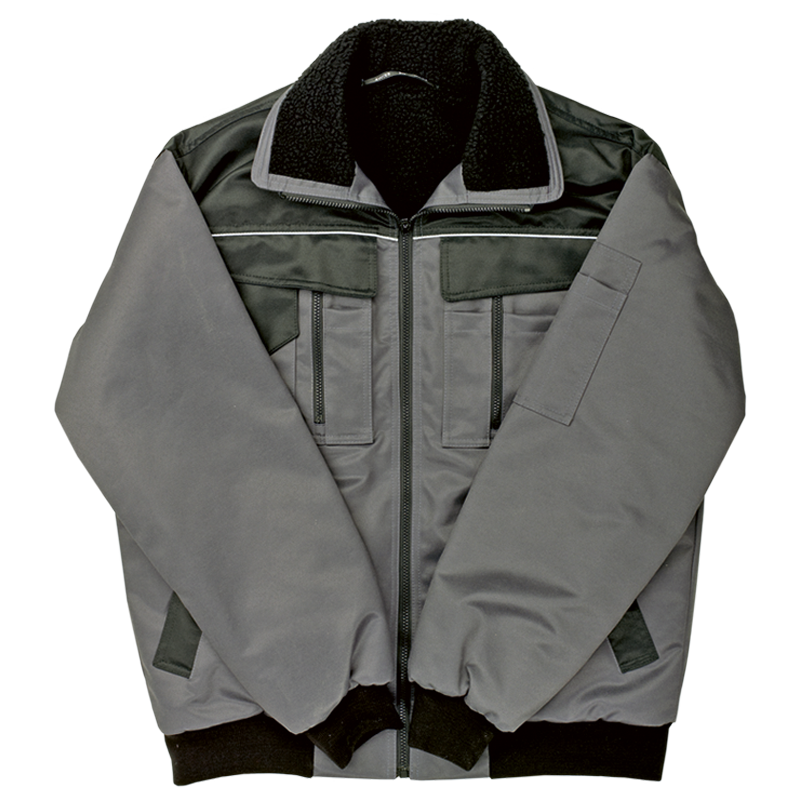 Veste de travail TREKKER gris/noir Gr. L