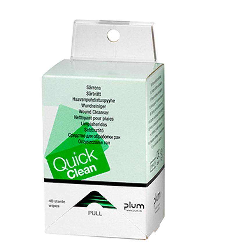 QuickClean  40 Wundreinigungstücher