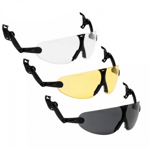 3M Lunettes de protection intégrables pour casque de sécurité 3M Lunettes de protection intégrables pour casque de sécurité