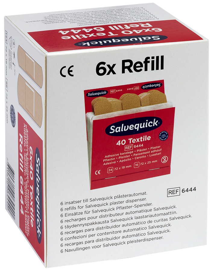 Salvequick Refill Textilheftpflaster Nr. 6444